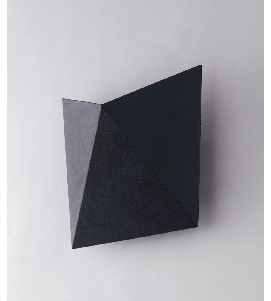 APPLIQUE A LED "STEALTH" ALLUMINIO NERO, 420LM
